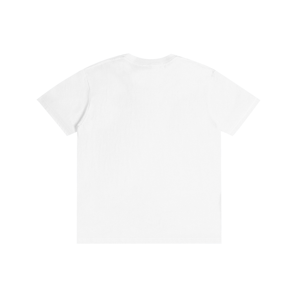 Pure Cotton Unisex T-Shirt (Blue Letters)