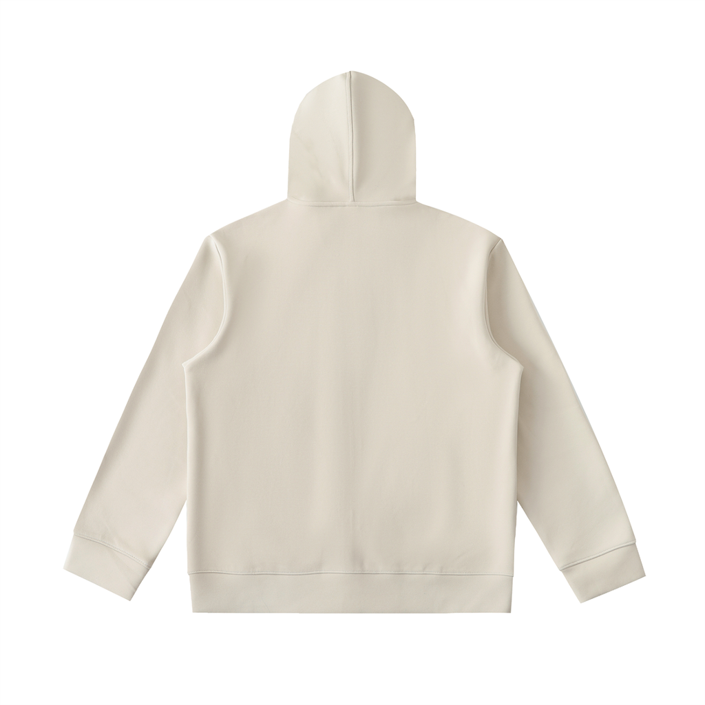 Essential Heavyweight High Neck  Zip-Up Hoodie, designed for unisex