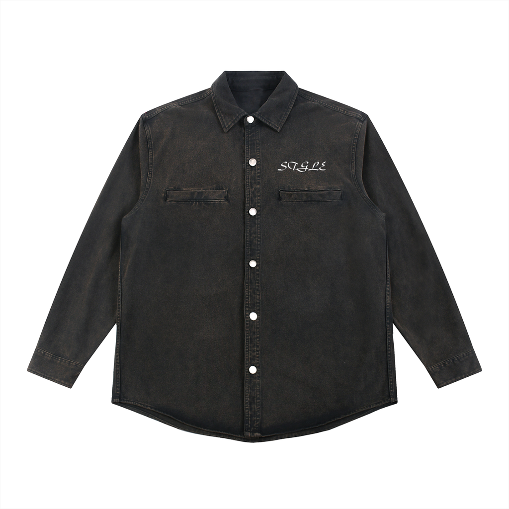 Denim Vintage Washed Heavyweight Jacket