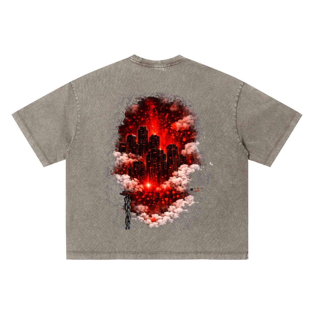 Unisex Vintage Wash Boxy T-Shirt