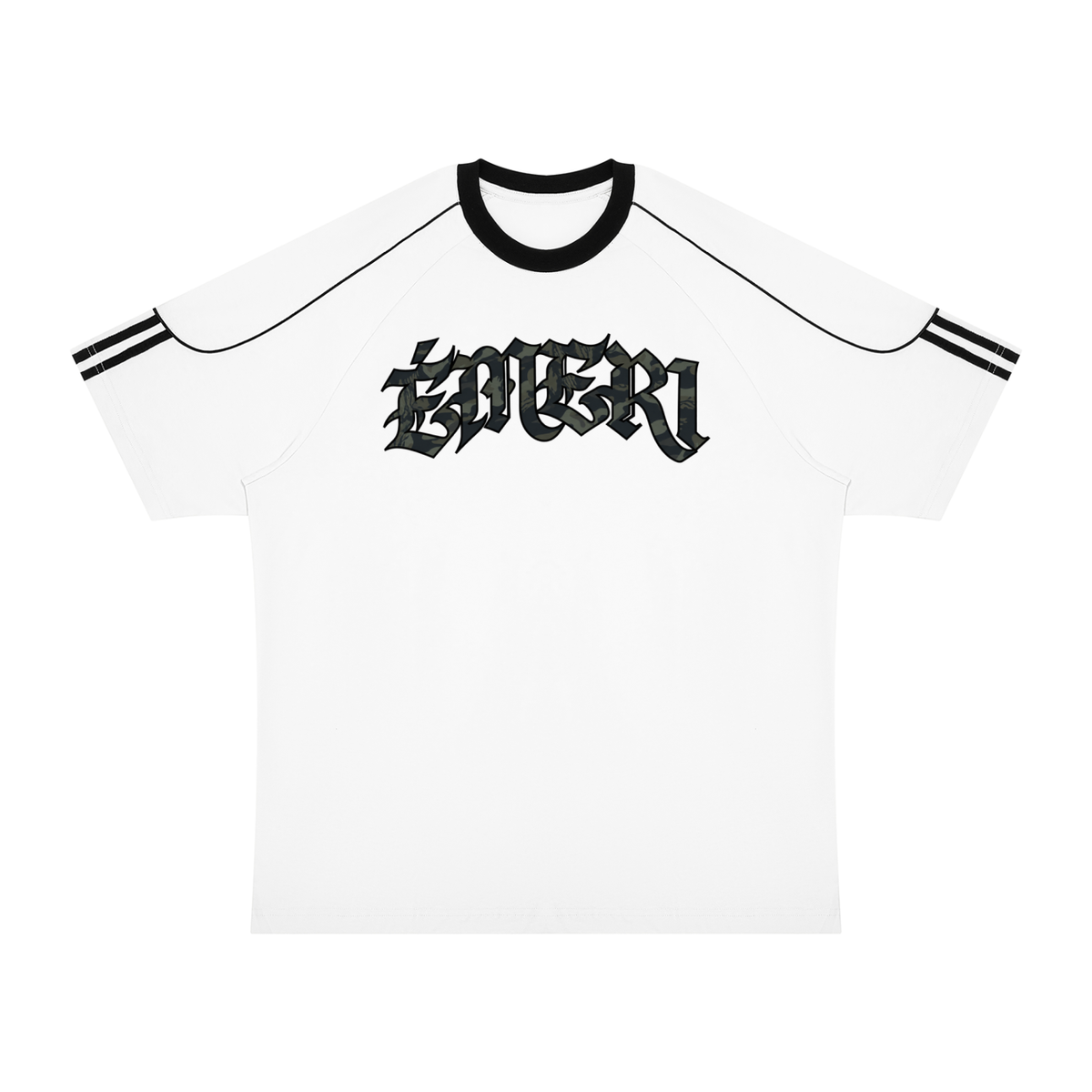 White with Black