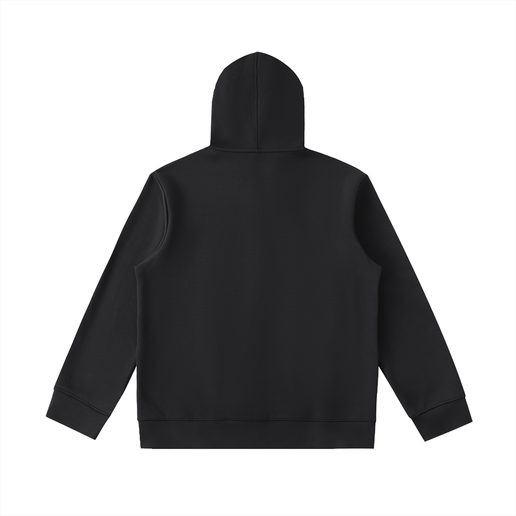 Essential Heavyweight High Neck  Zip-Up Hoodie, designed for unisex