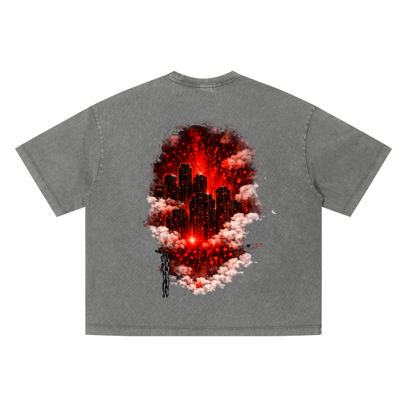 Unisex Vintage Wash Boxy T-Shirt