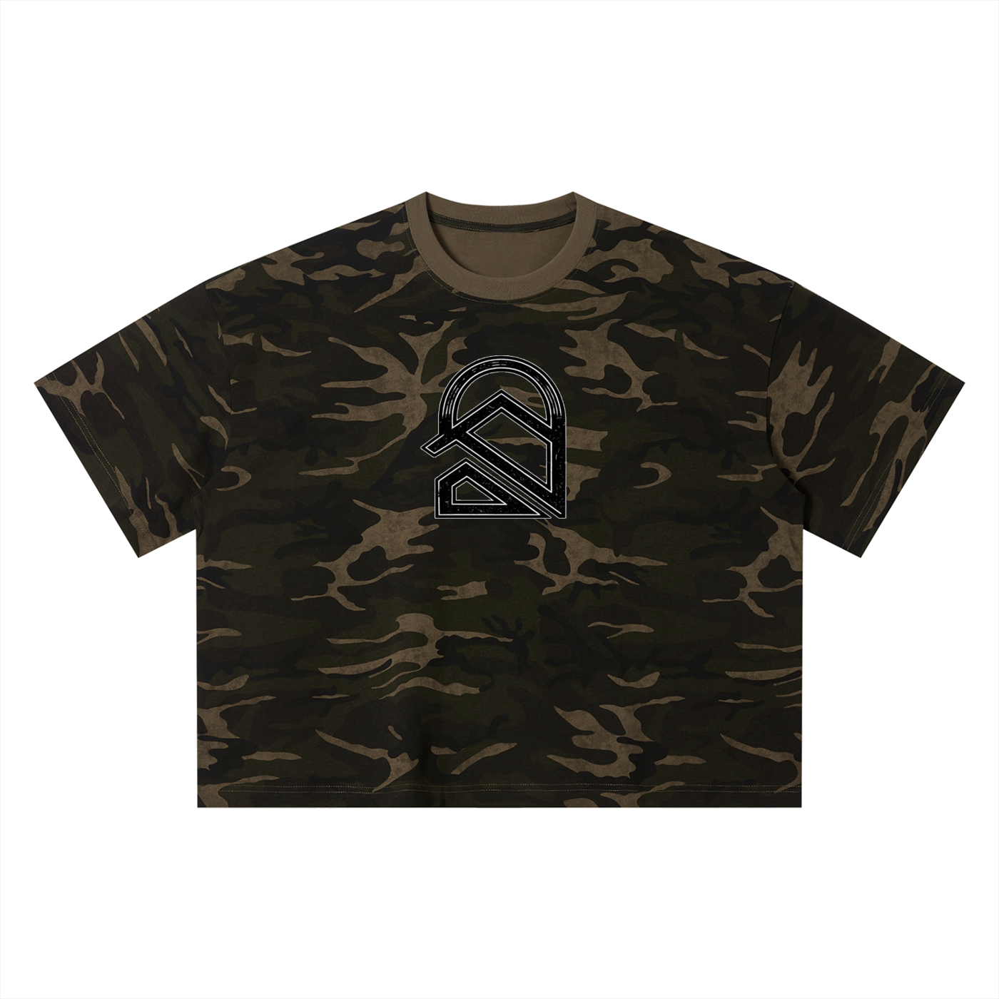 Unisex Camo Boxy T-Shirt