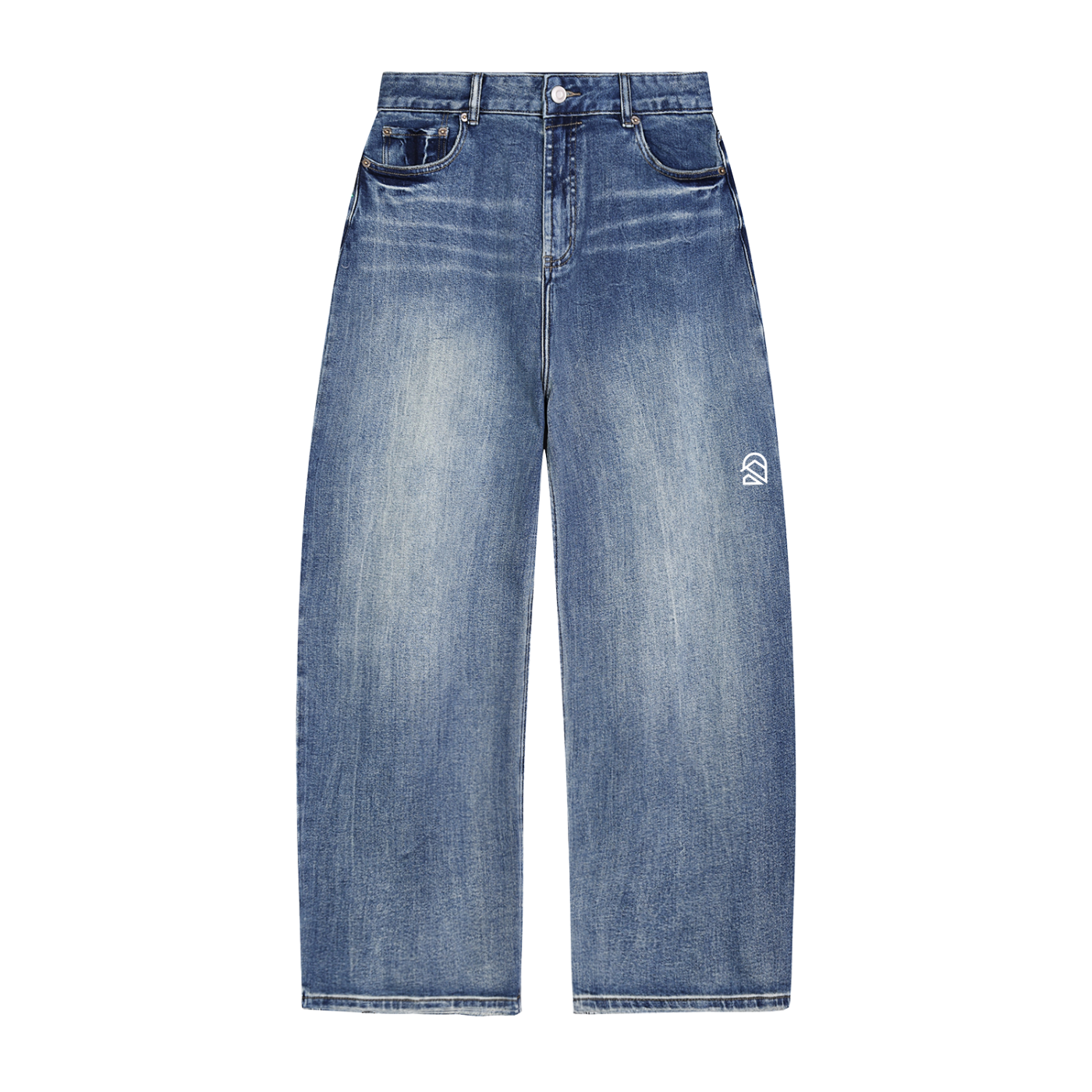 Sun Fade Heavyweight Denim Jeans