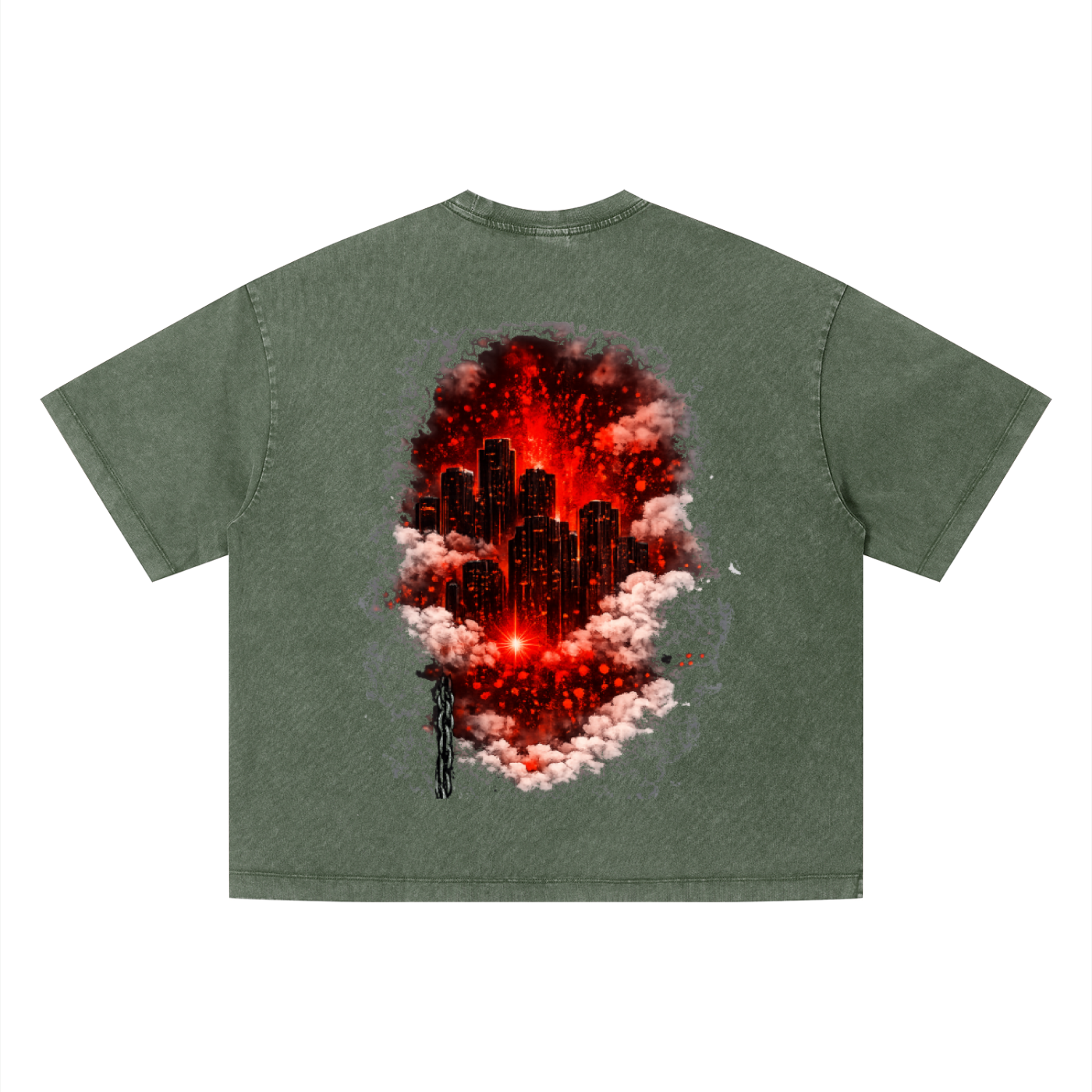Unisex Vintage Wash Boxy T-Shirt