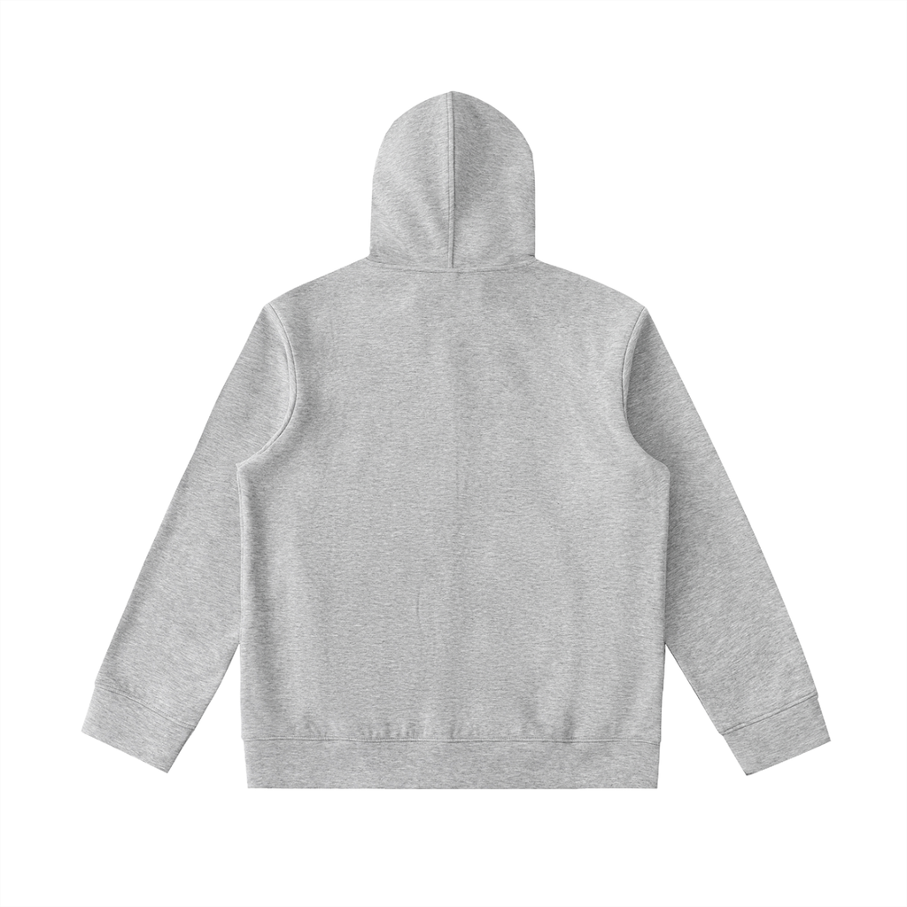 Essential Heavyweight High Neck  Zip-Up Hoodie, designed for unisex