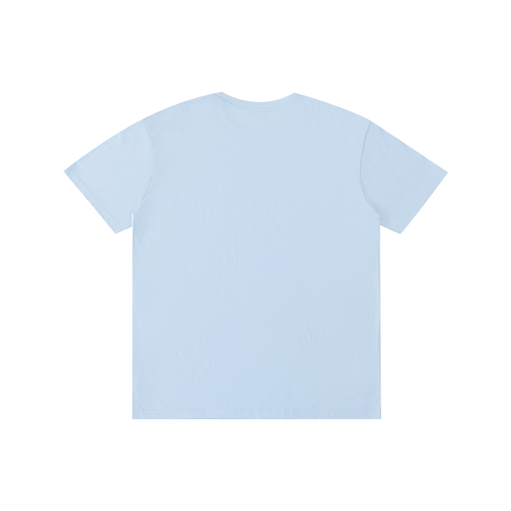 Pure Cotton Unisex T-Shirt (Blue Letters)