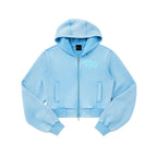 Women’s Special Vintage-Wash Full Zip Hoodie With Blue TSTRY Logo