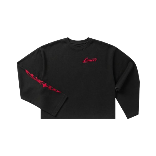 Unisex Waffle Raw Edge T-Shirt
