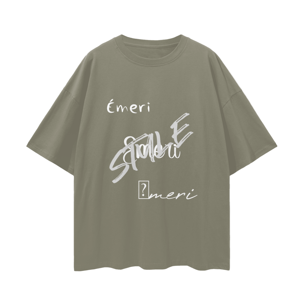 Streetwear Loose Drop Shoulder T-Shirt