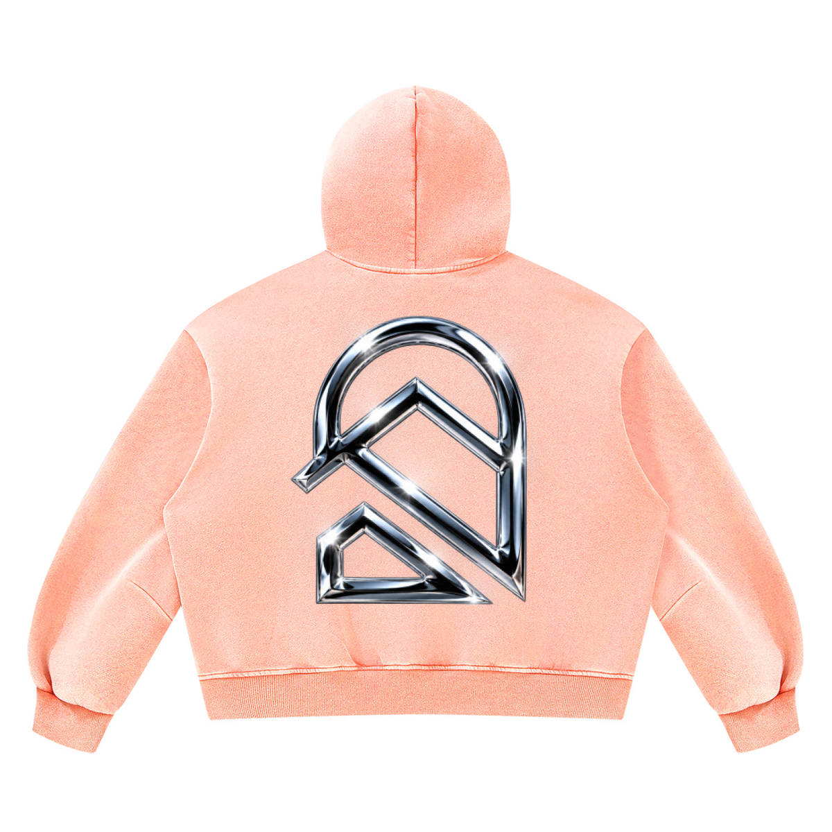 Unisex Vintage Wash Boxy Fleece Hoodie