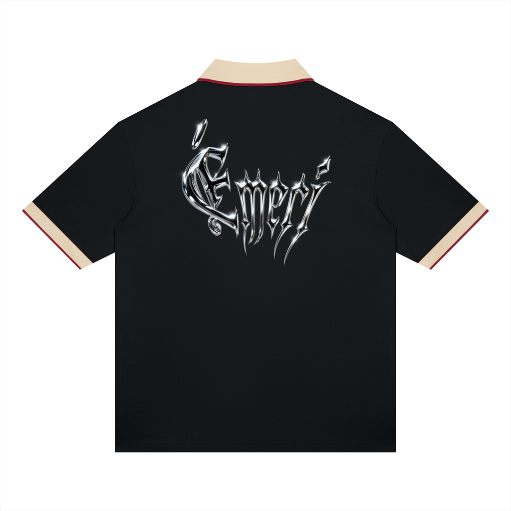 Black with Apricot