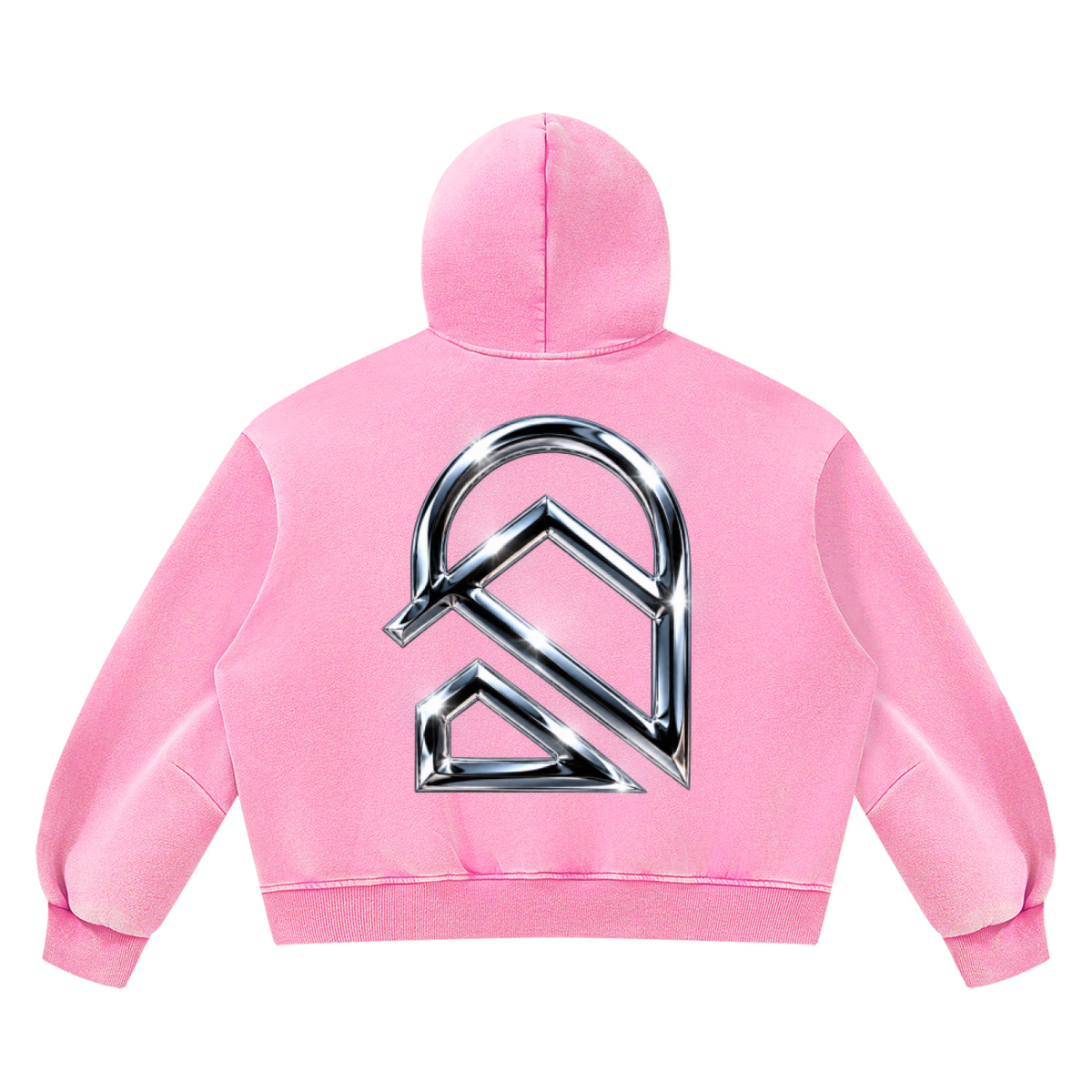 Unisex Vintage Wash Boxy Fleece Hoodie
