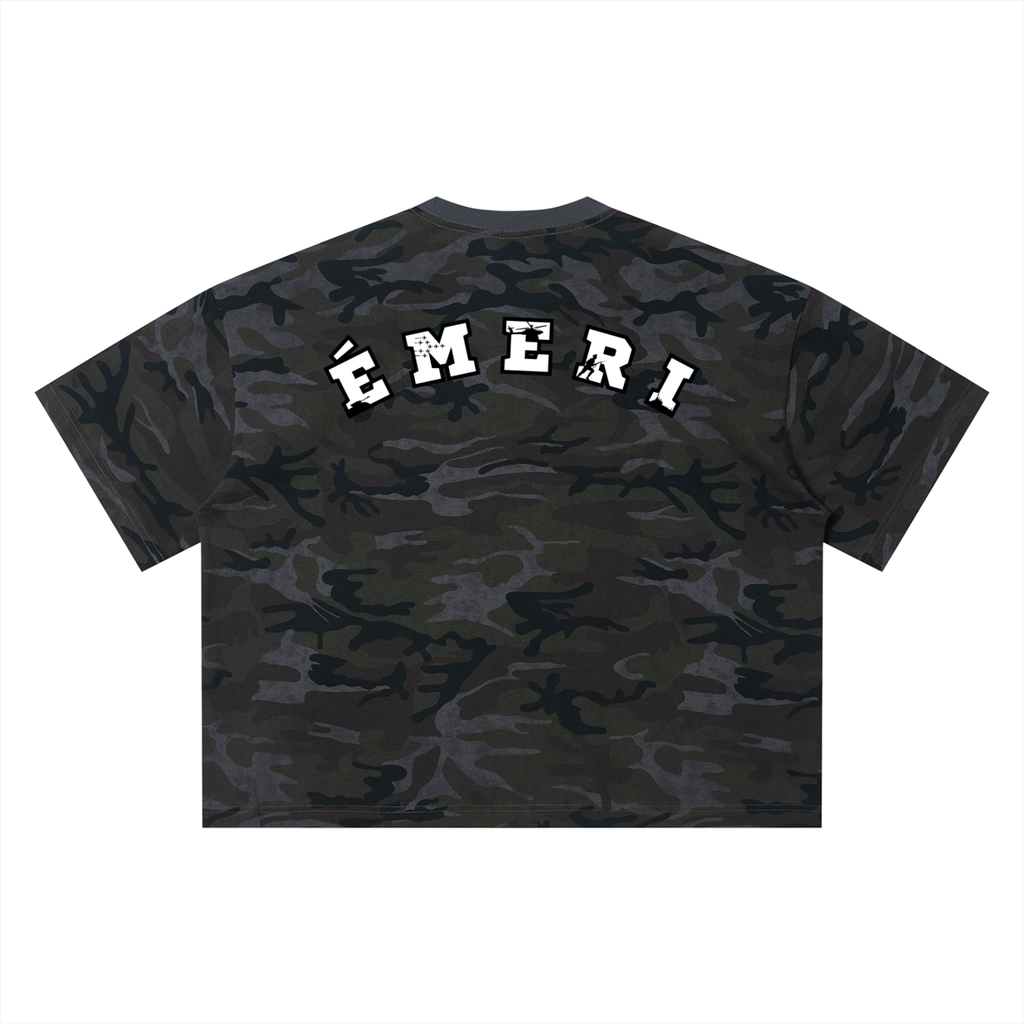 Unisex Camo Boxy T-Shirt