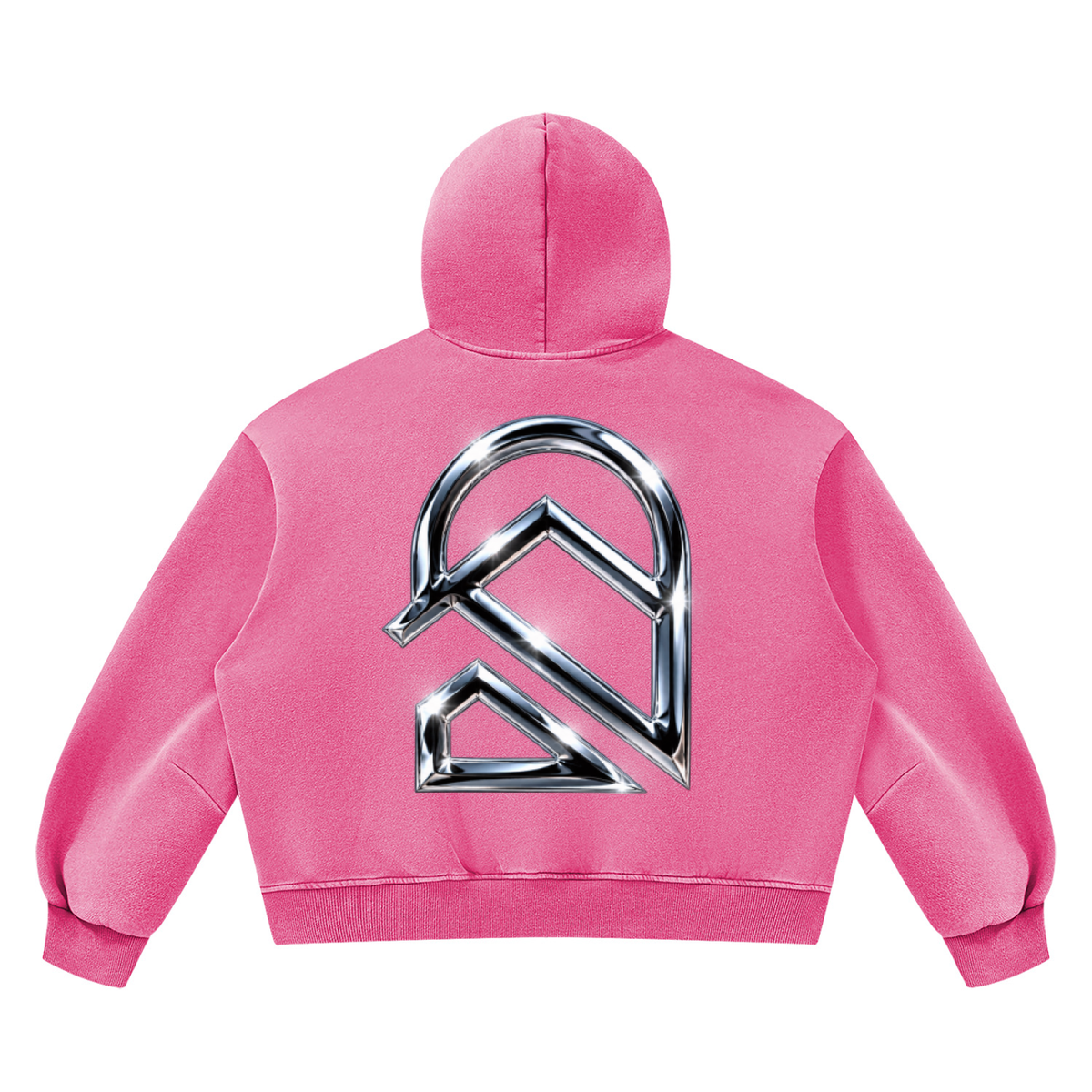 Unisex Vintage Wash Boxy Fleece Hoodie