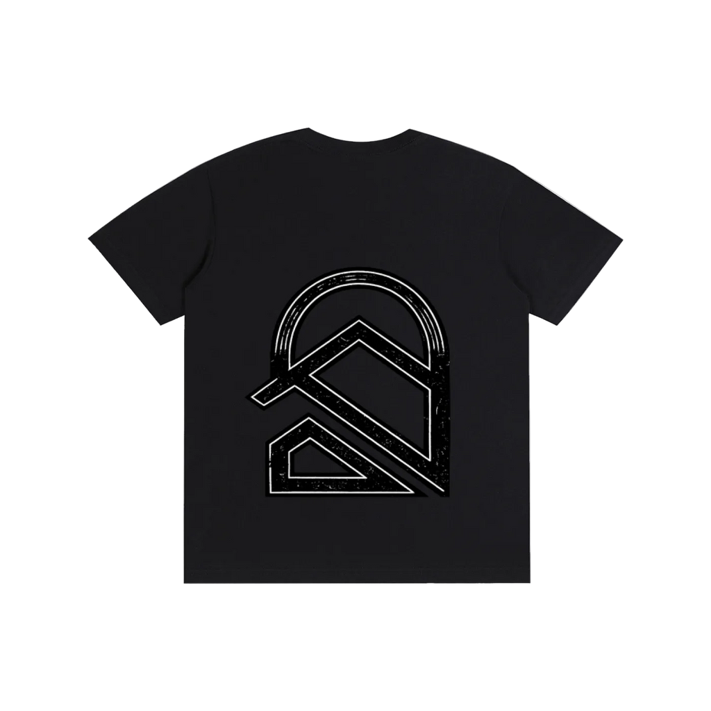 Pure Cotton Unisex T-Shirt (RETRO V1 BLACK)