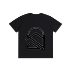 Pure Cotton Unisex T-Shirt (RETRO V1 BLACK)