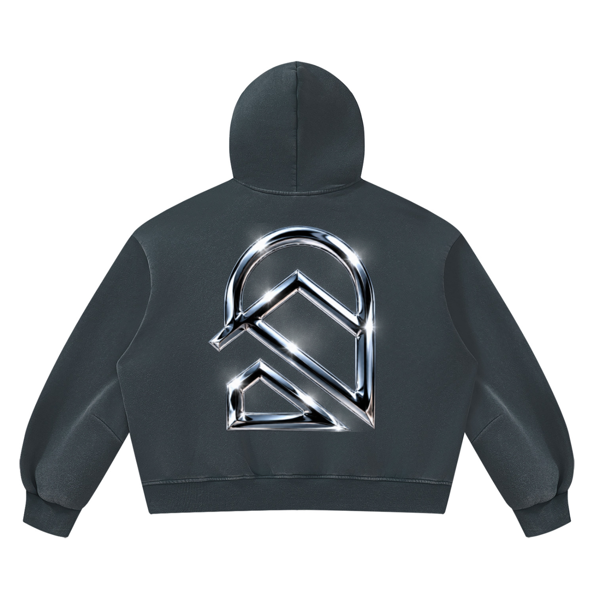 Unisex Vintage Wash Boxy Fleece Hoodie