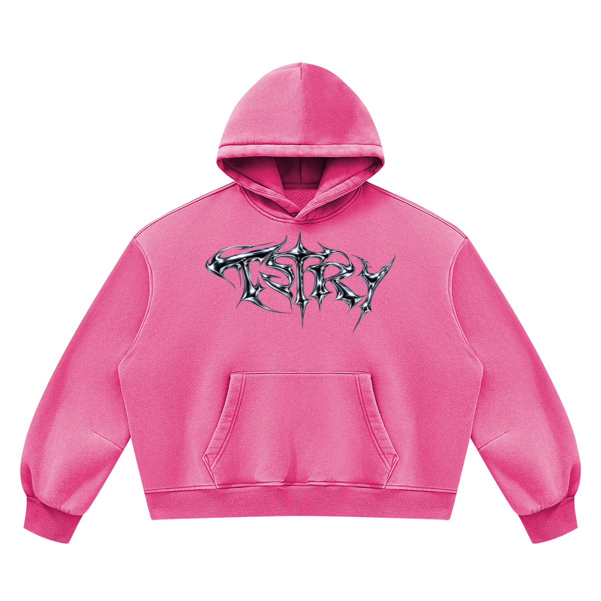 Unisex Vintage Wash Boxy Fleece Hoodie