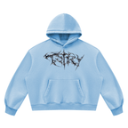 Unisex Vintage Wash Boxy Fleece Hoodie
