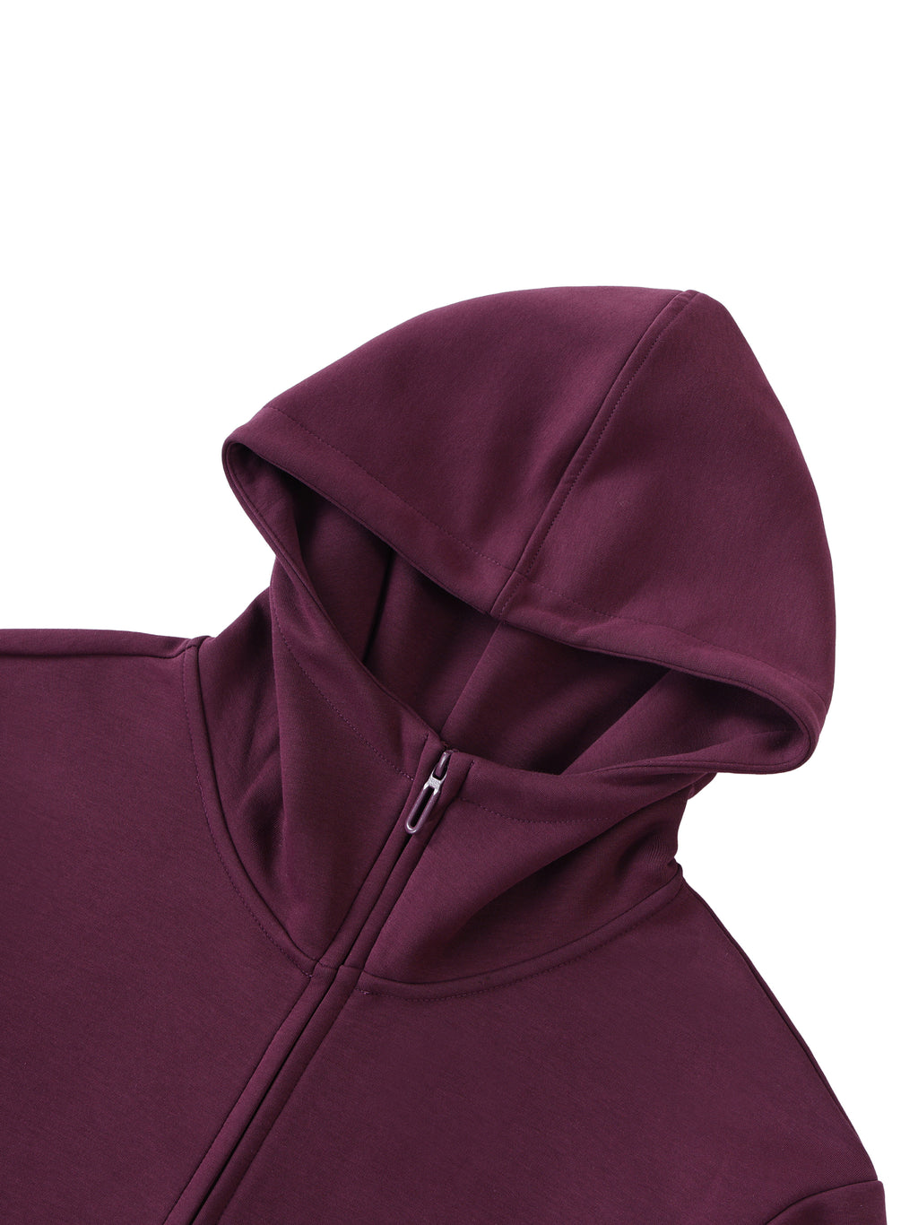 Essential Heavyweight High Neck  Zip-Up Hoodie, designed for unisex
