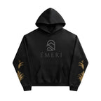 Oversize Fleeced Hoodie - Limited Black Edition