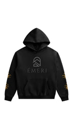 Oversize Fleeced Hoodie - Limited Black Edition